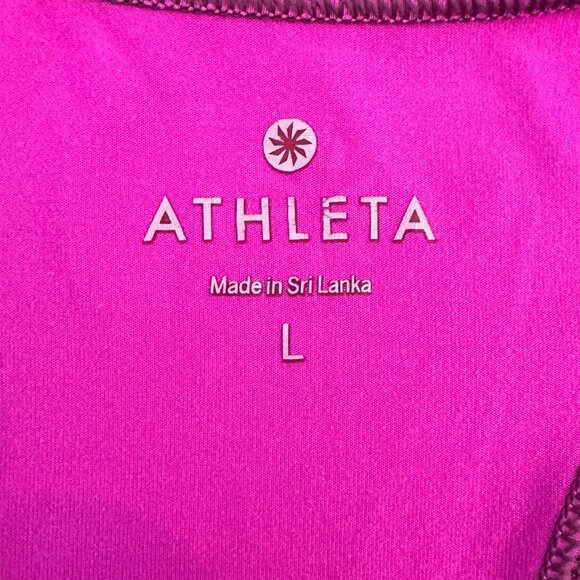 ATHLETA fushcia tank size large - Picture 5 of 6